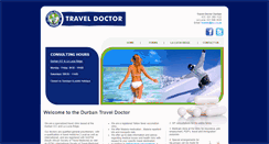 Desktop Screenshot of durbantraveldoctor.co.za